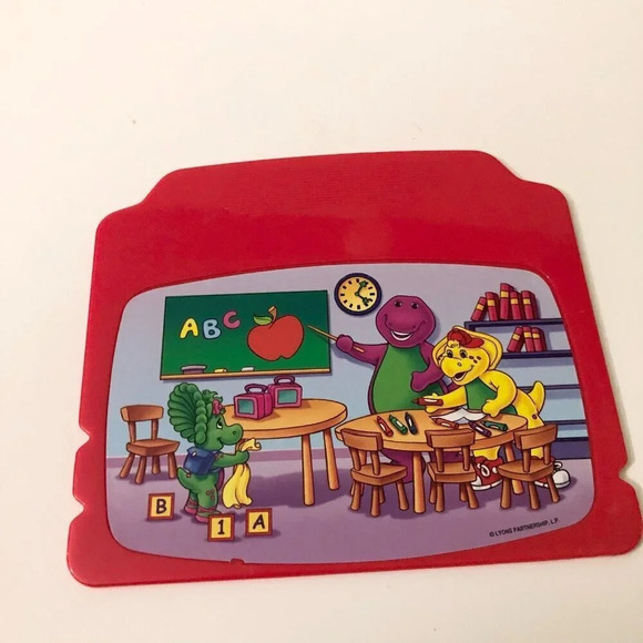 Barney and Friends Learning Laptop Replacement Cards  Disc - Picture 10 of 12